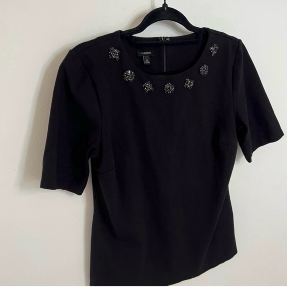 Talbots Embellished Blouse Size medium